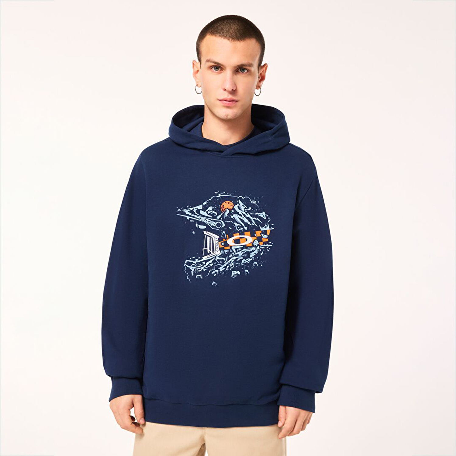 Oakley Finish Line Unisex Kapüşonlu Sweatshirt