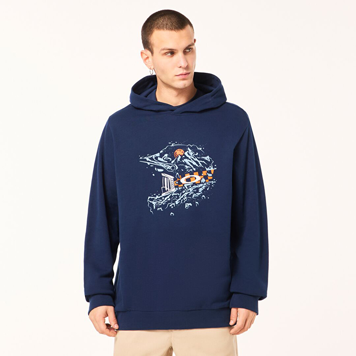 Oakley Finish Line Unisex Kapüşonlu Sweatshirt