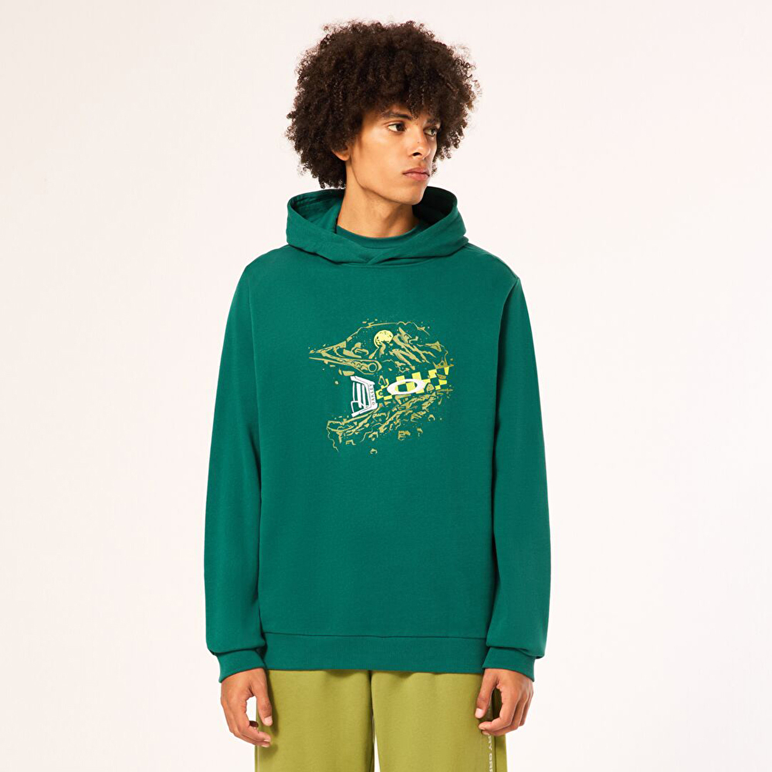 Oakley Finish Line Unisex Kapüşonlu Sweatshirt