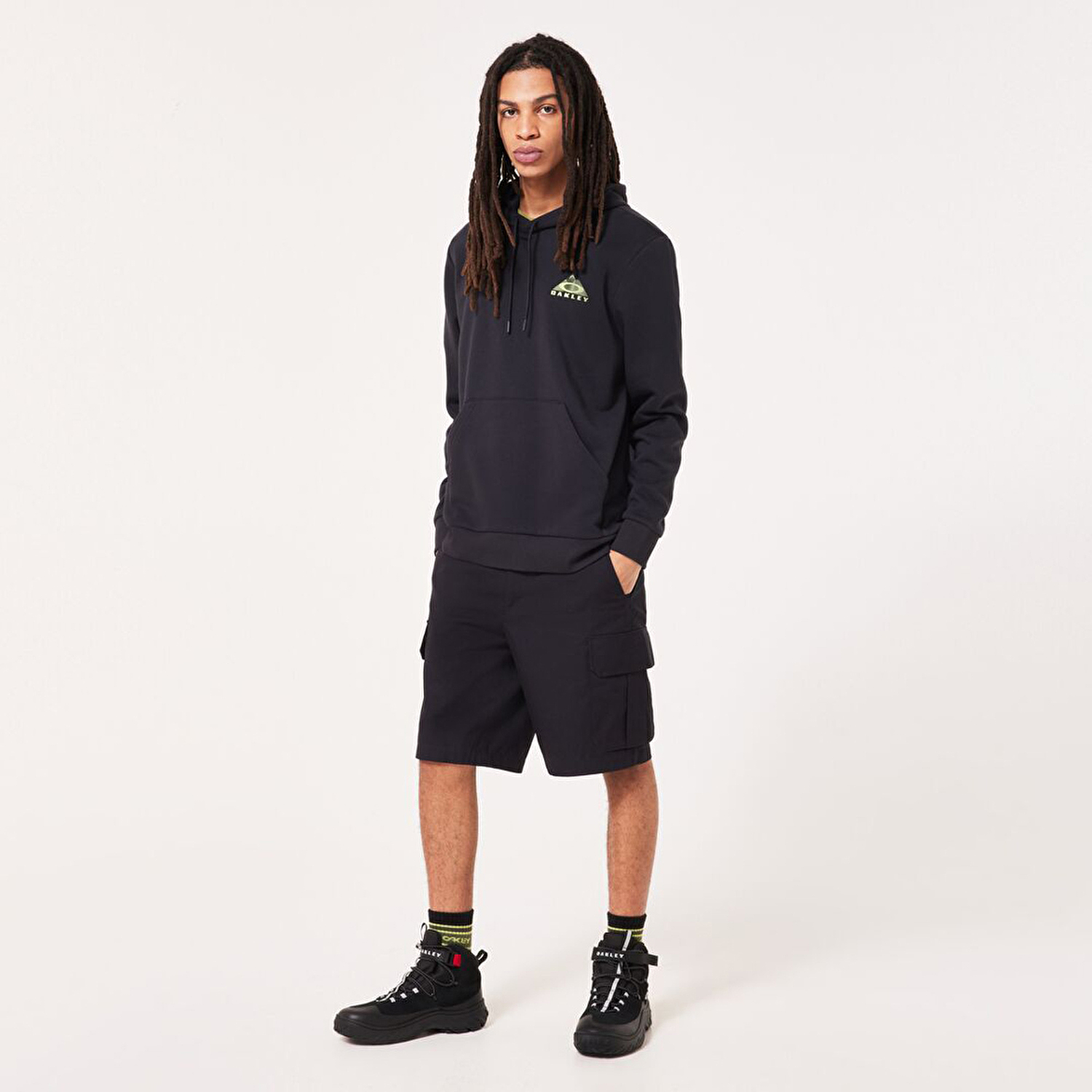 Oakley Lined Mountain Bark Erkek Kapüşonlu Sweatshirt