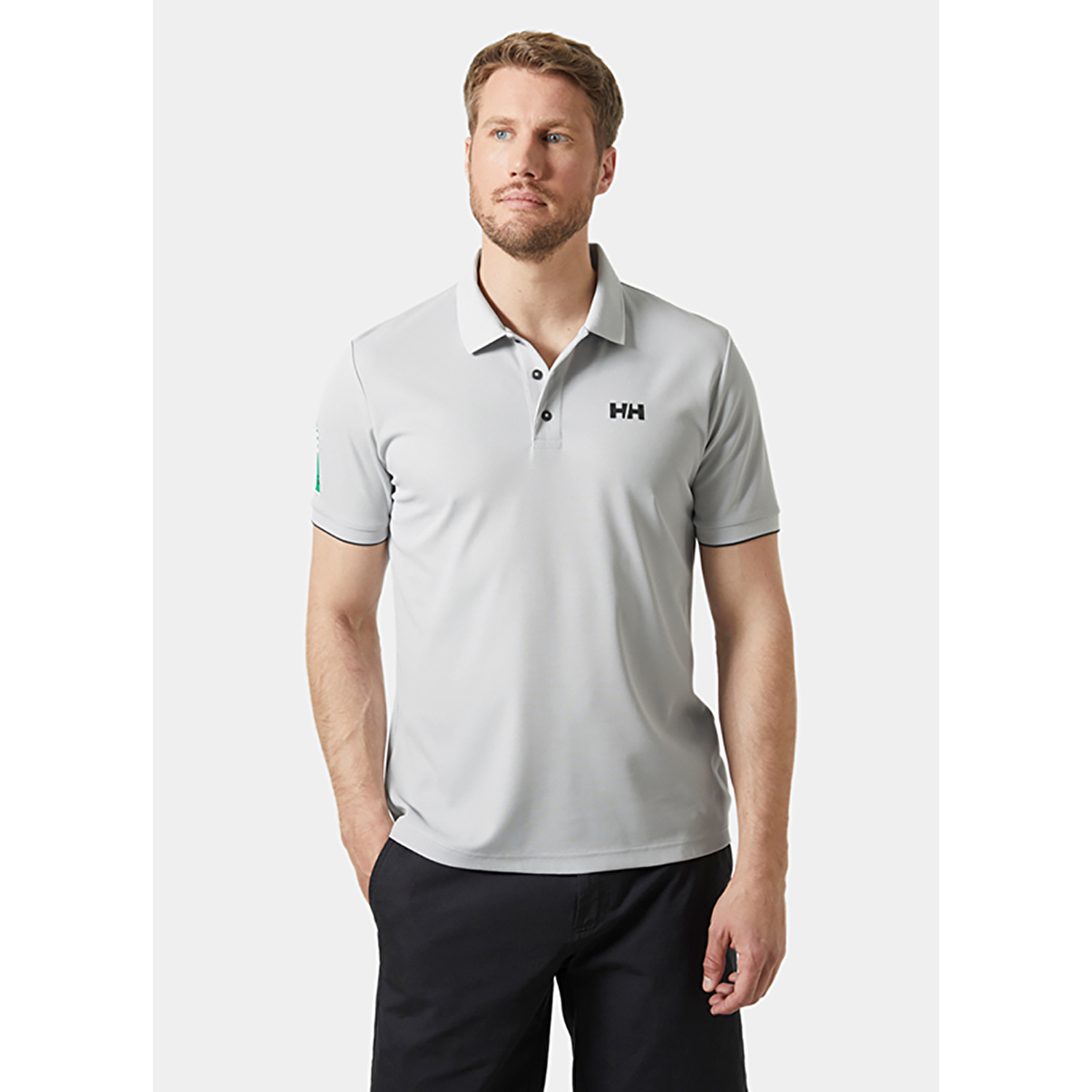 Helly Hansen Erkek Ac k Gri Helly Hansen Ocean K sa Kollu Polo T Shirt HHA34207HHA853HHA853L The Moose Bay