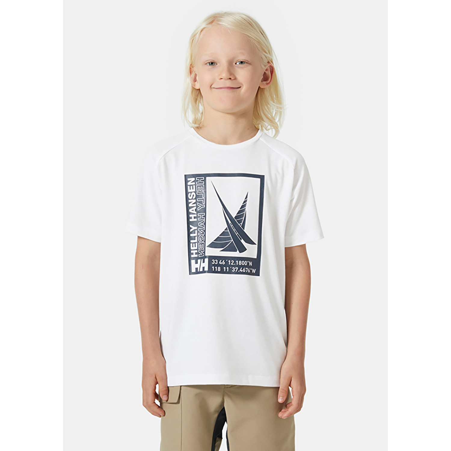 Helly Hansen Jr Port Çocuk Kısa Kollu T-Shirt
