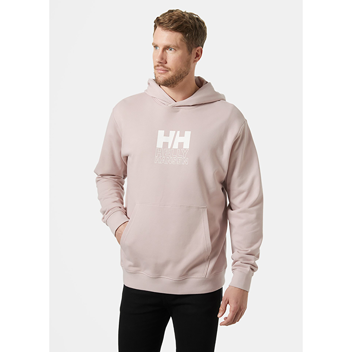 Helly Hansen Core Graphic Erkek Kapüşonlu Sweatshirt