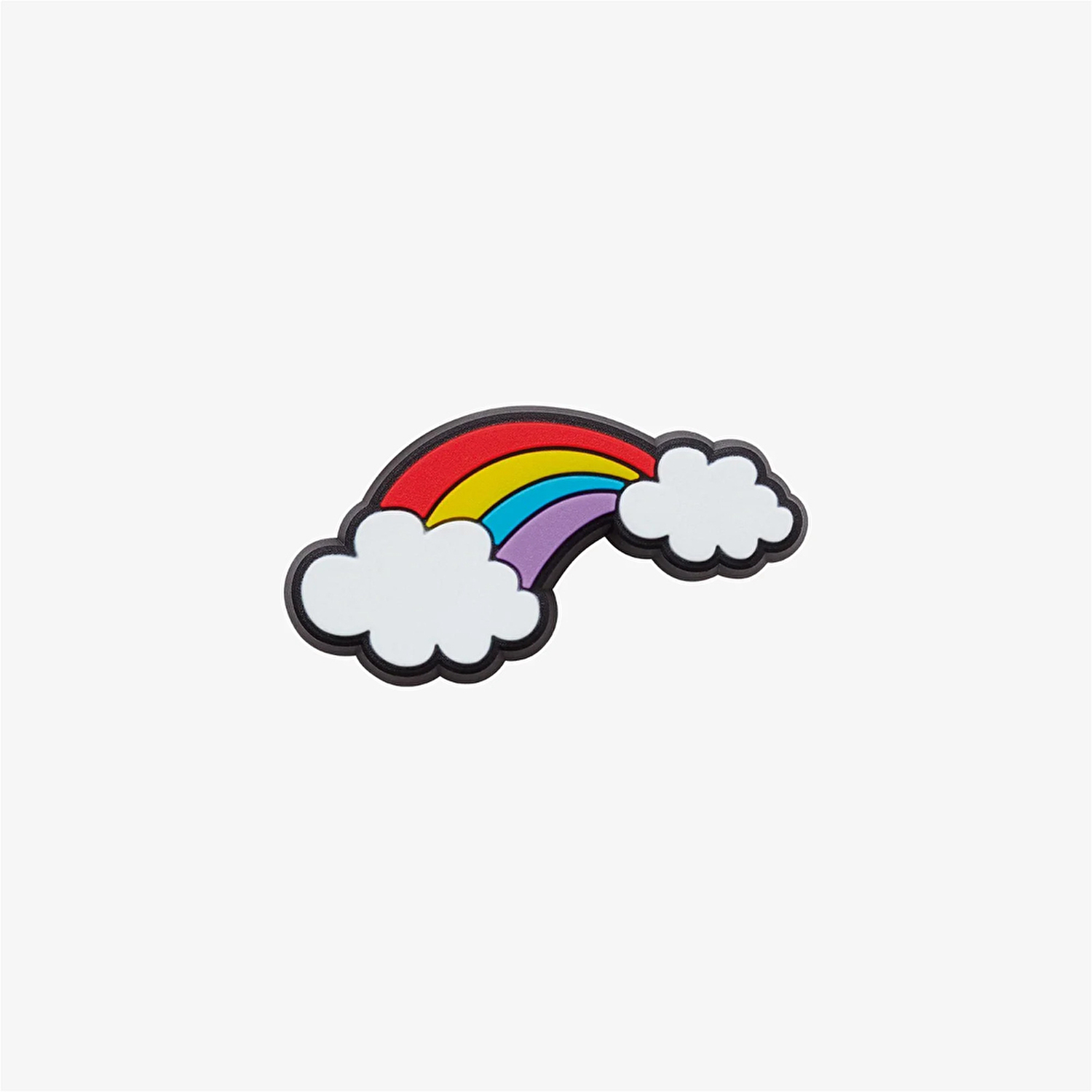 Jibbitz Rainbow With Clouds Unisex Terlik Süsü