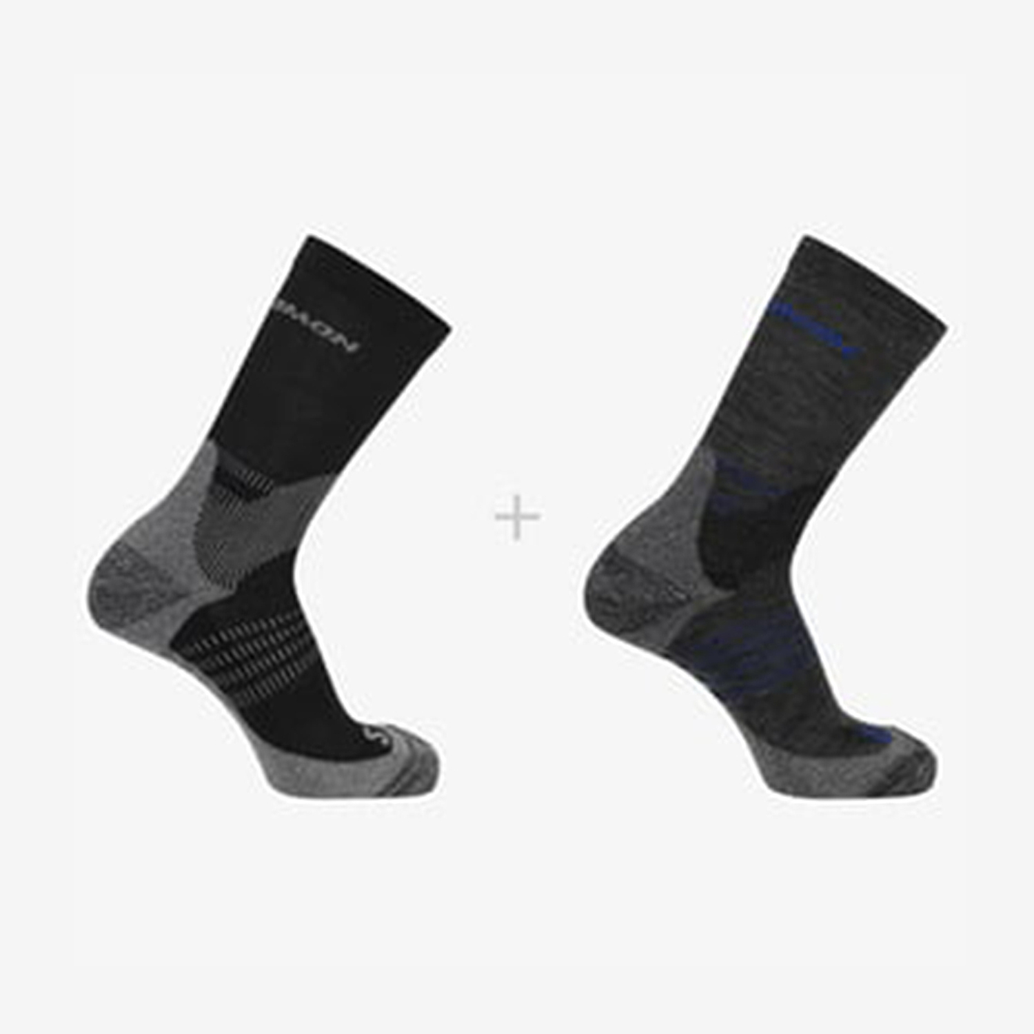 Salomon X Ultra Access Crew 2-Pack R+L Unisex Uzun Çorap