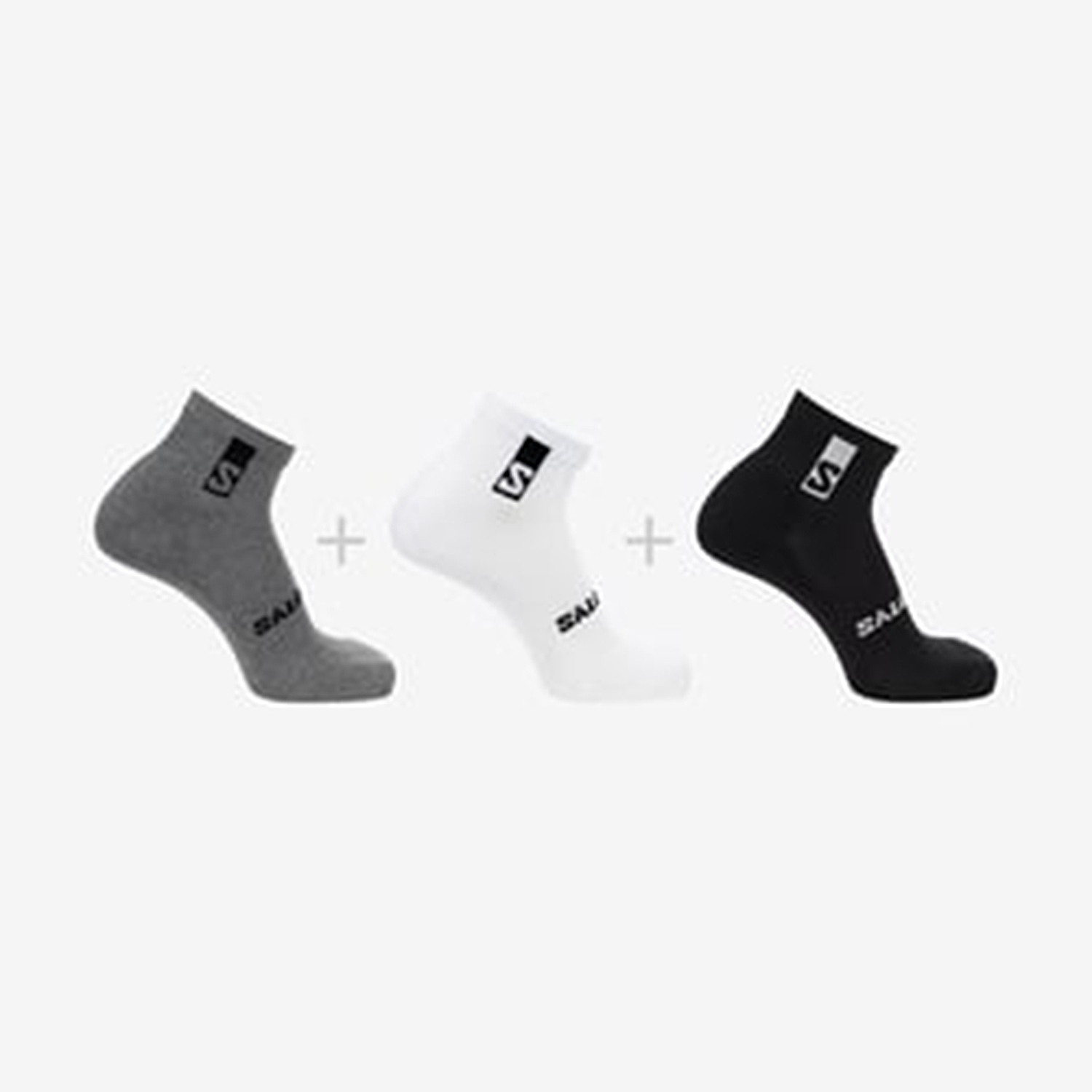 Salomon Everyday Ankle 3-Pack Unisex Kısa Çorap