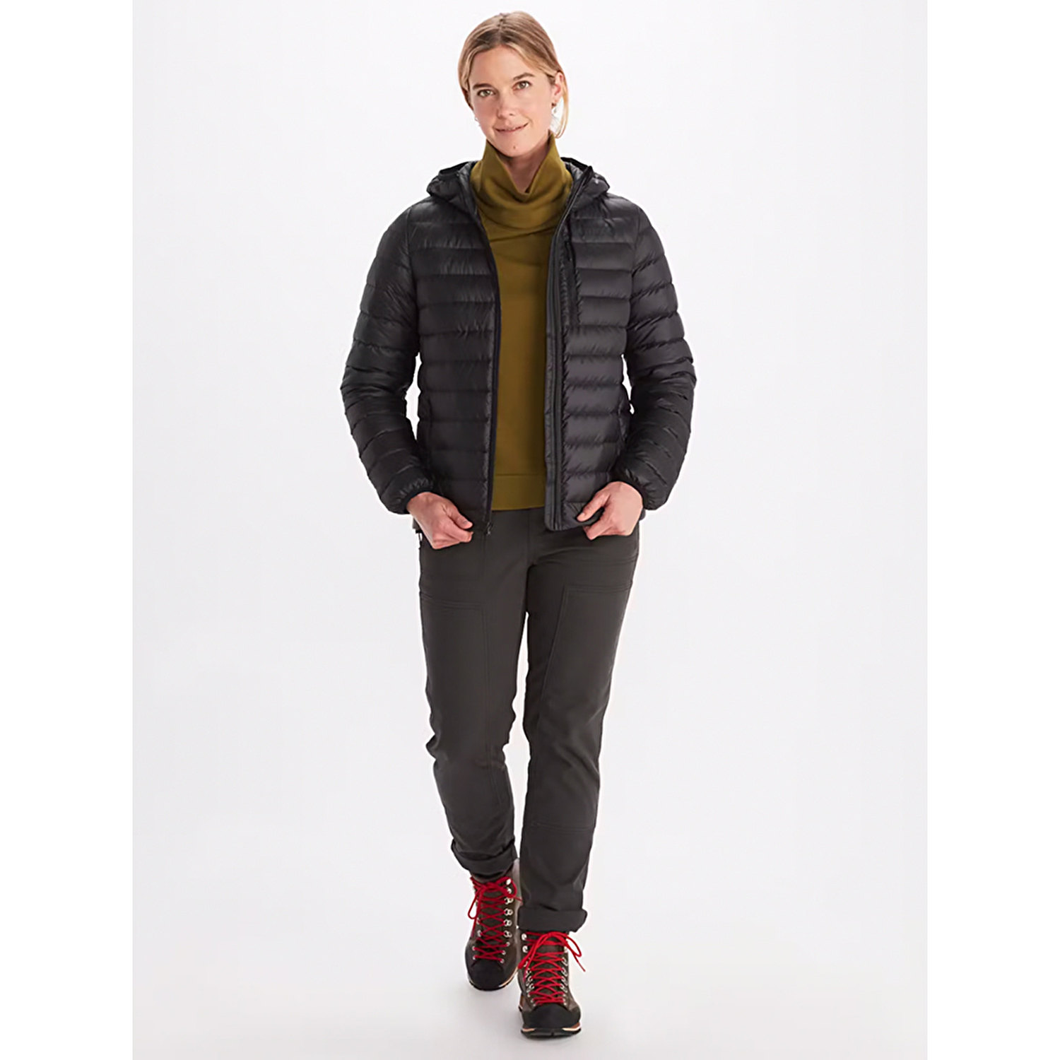Marmot Highlander Down Hoody Kadın Mont