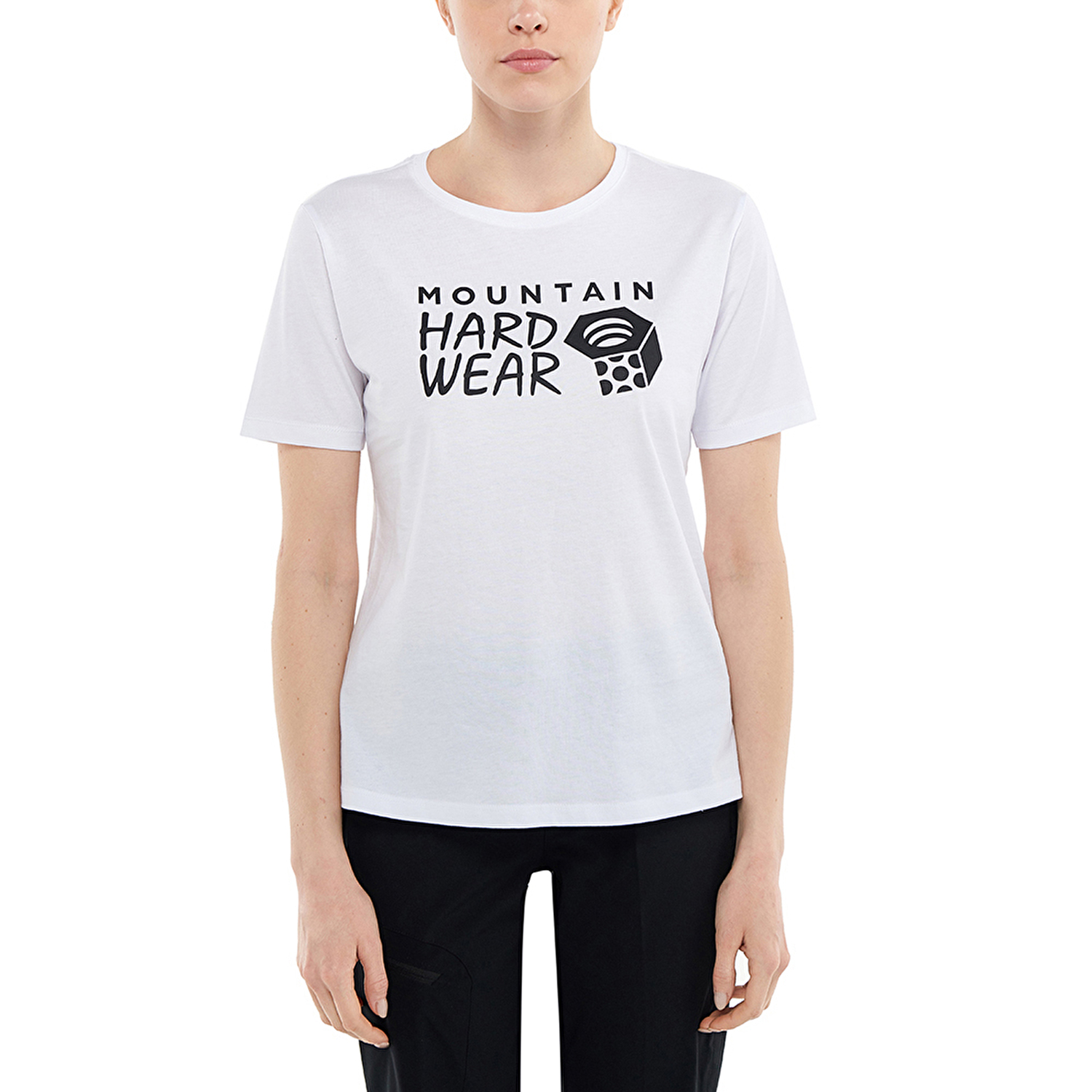 MHW Logo Kadın Kısa Kollu T-Shirt