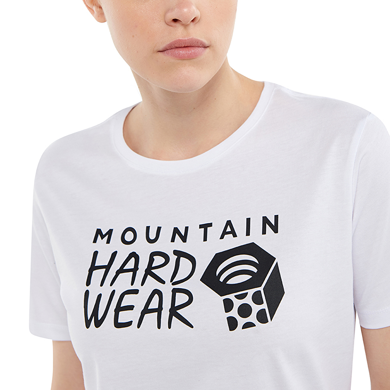 MHW Logo Kadın Kısa Kollu T-Shirt