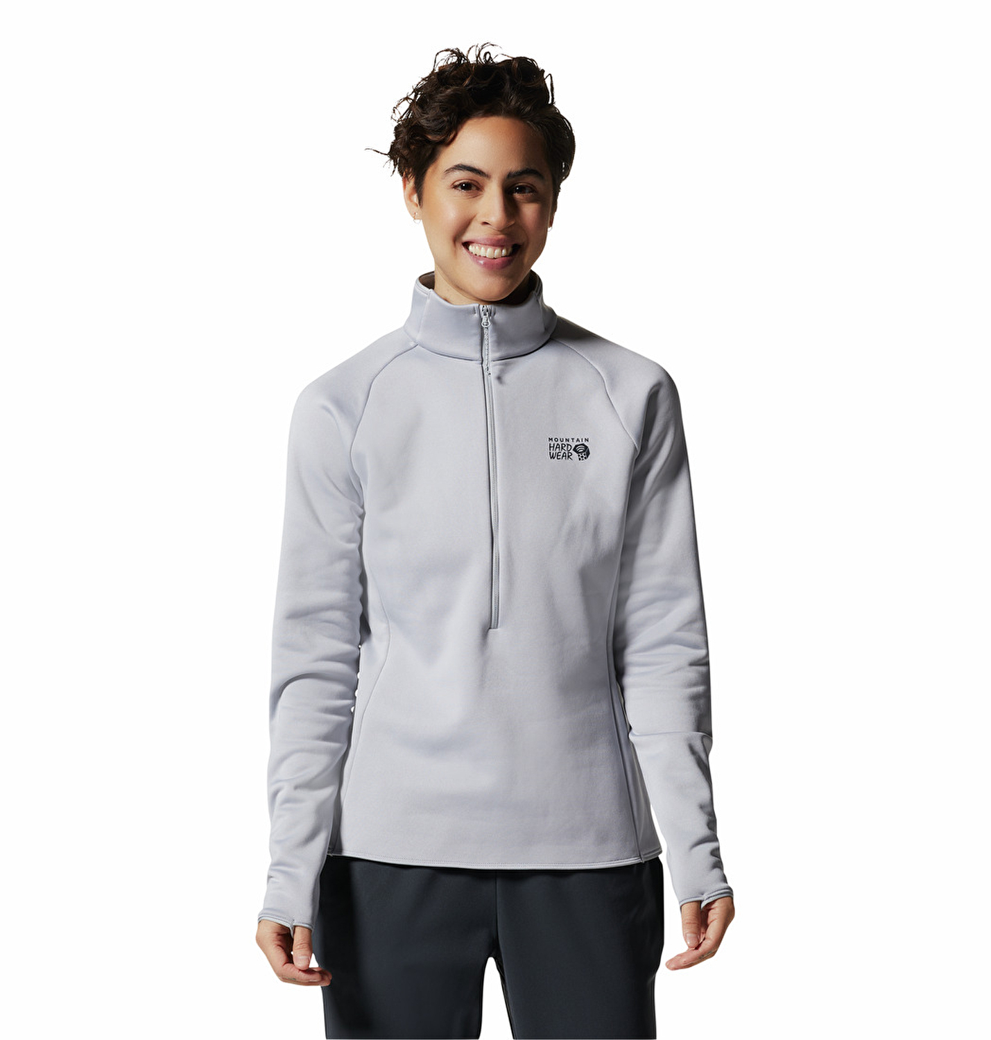 Polartec Power Stretch Pro 1/4 Zip Kadın Polar Üst