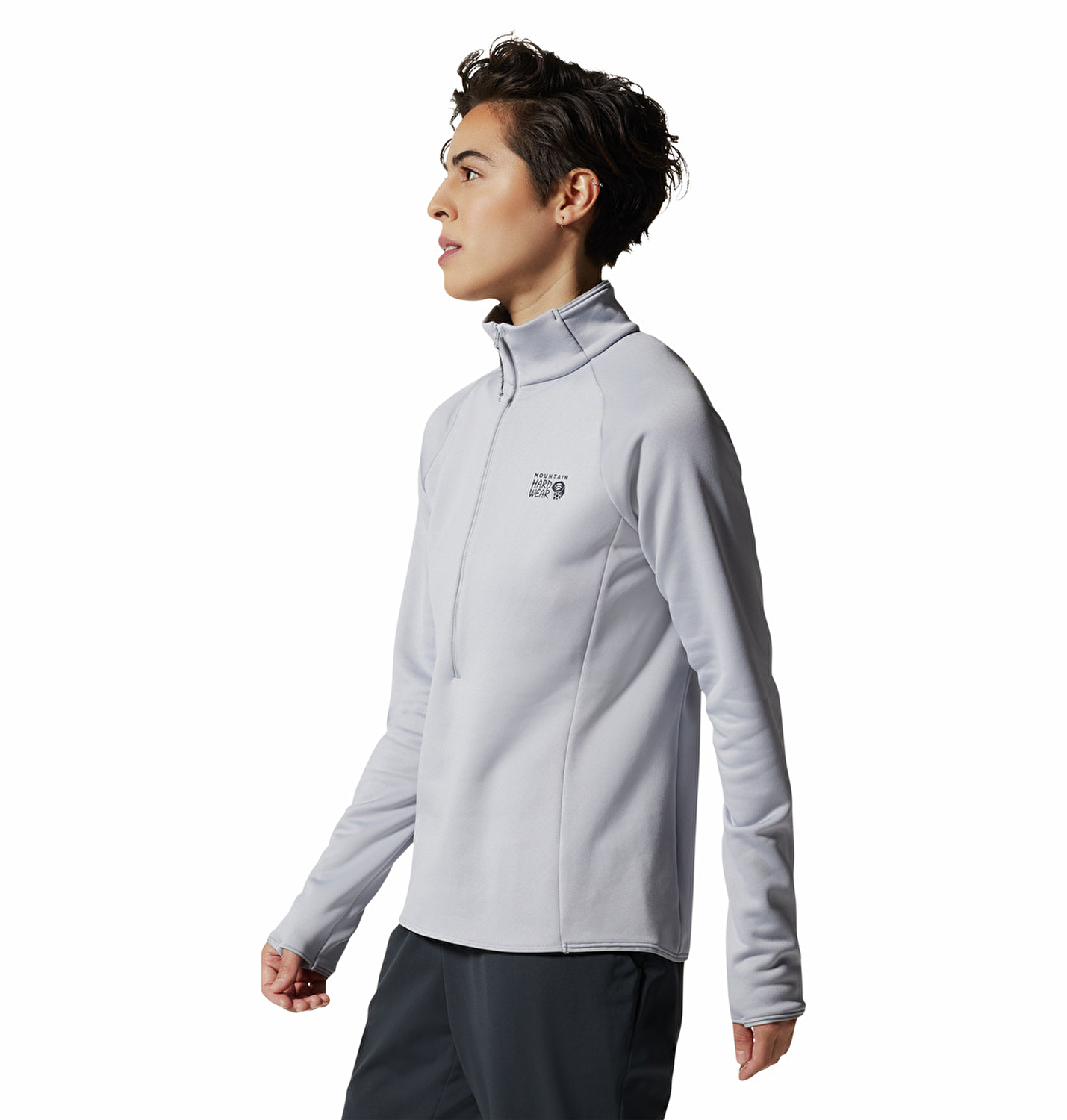 Polartec Power Stretch Pro 1/4 Zip Kadın Polar Üst