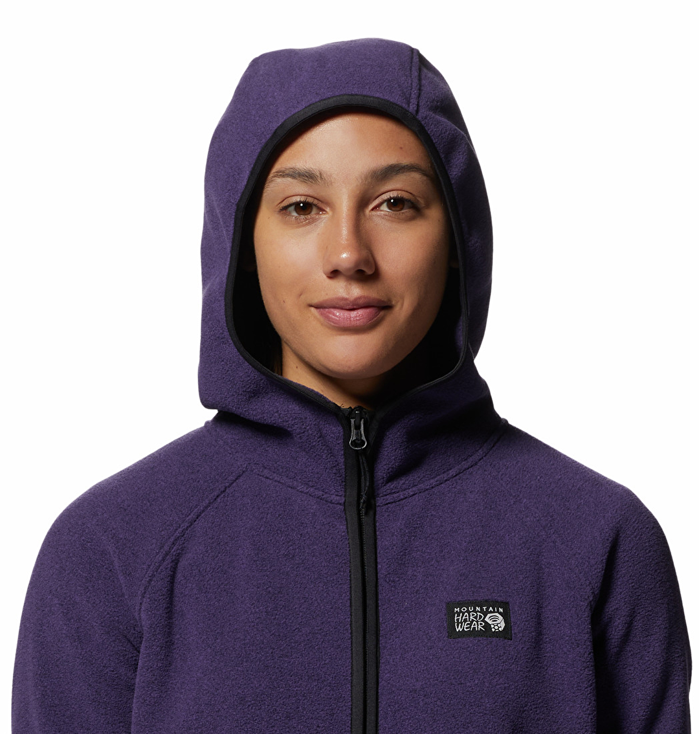 Polartec Double Brushed Full Zip Hoody Kadın Polar Üst