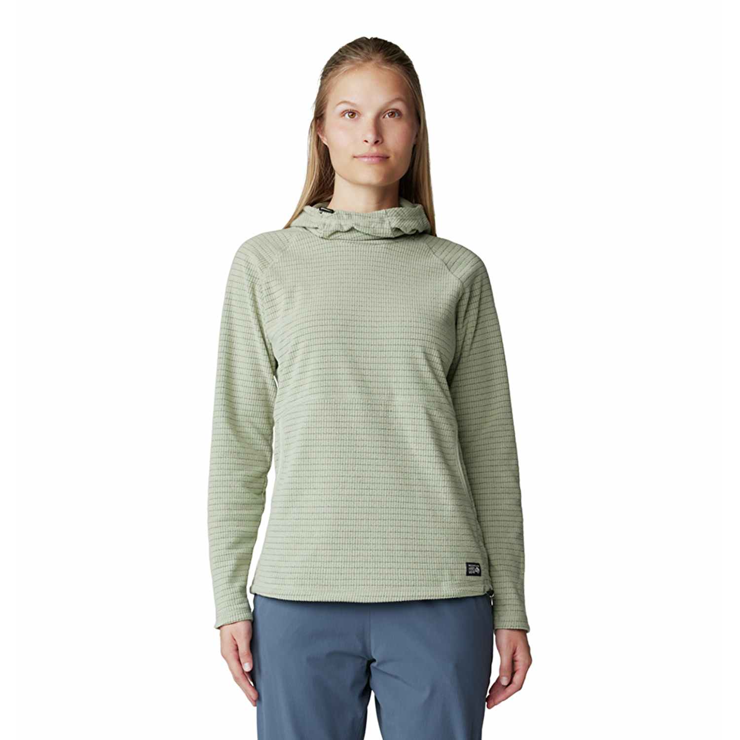 Summit Grid Tunic Hoody Kadın Polar Üst