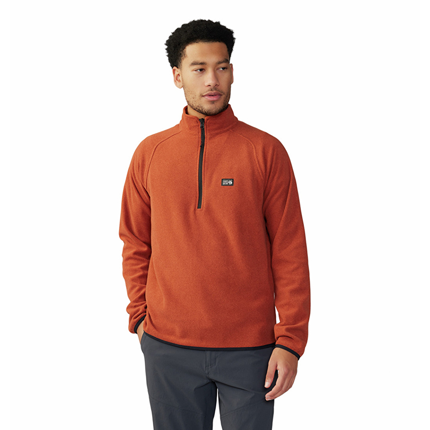 Microchill 1/4 Zip Pullover Erkek Polar Üst