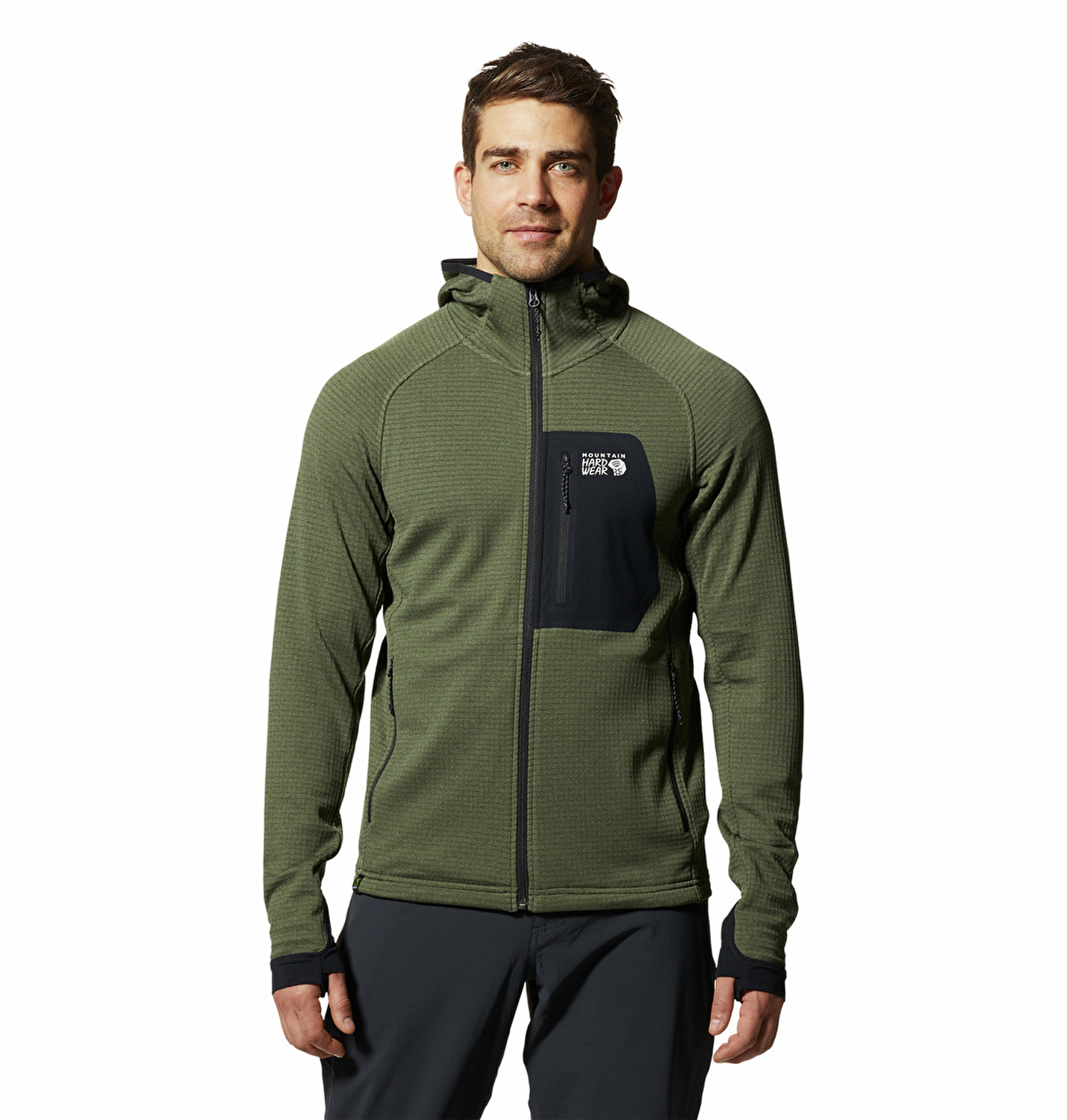 Polartec Power Grid Full Zip Erkek Polar Üst