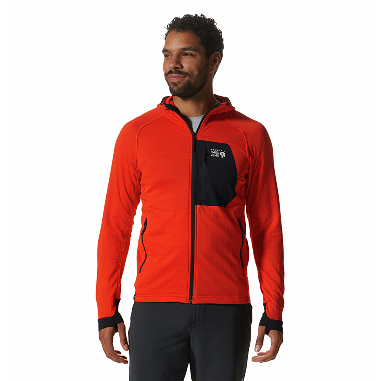 Polartec Power Grid Full Zip Erkek Polar Üst