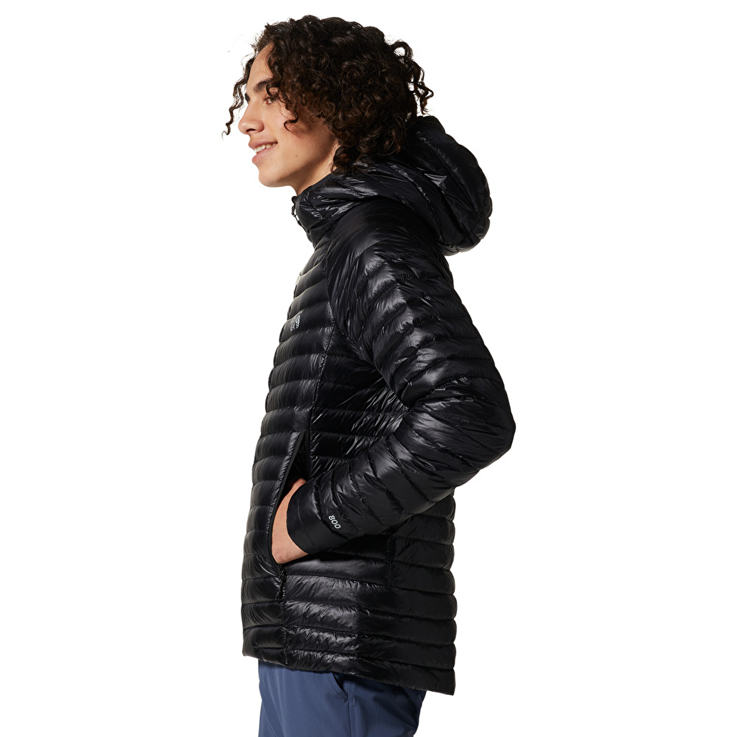 Ghost Whisperer/2 Hoody Erkek Kaz Tüyü Mont