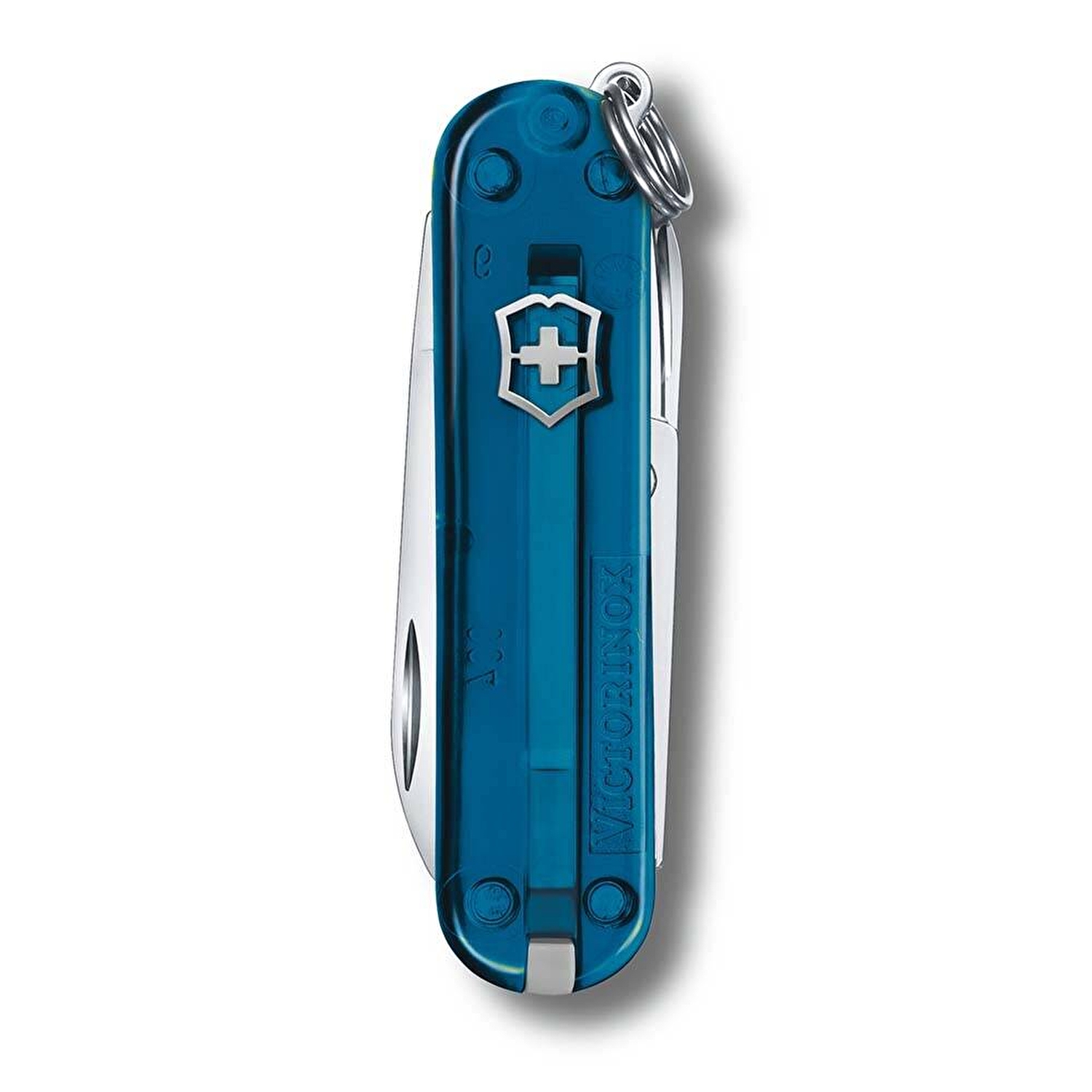 Victorinox Çakı Classic Sky High Şeffaf Mavi Kutuda