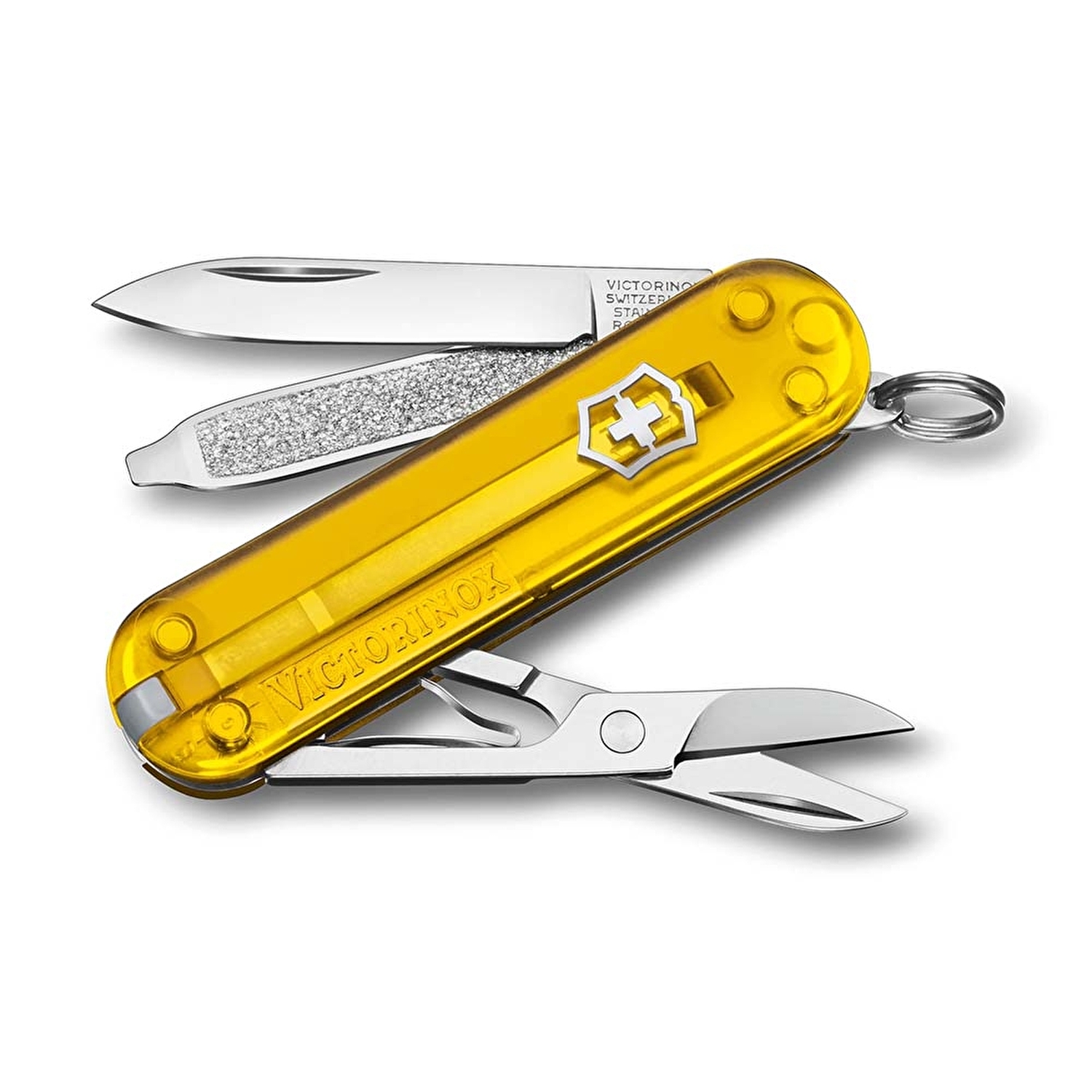 Victorinox Çakı Classic Tuscan Sun Şeffaf Sarı Kutuda