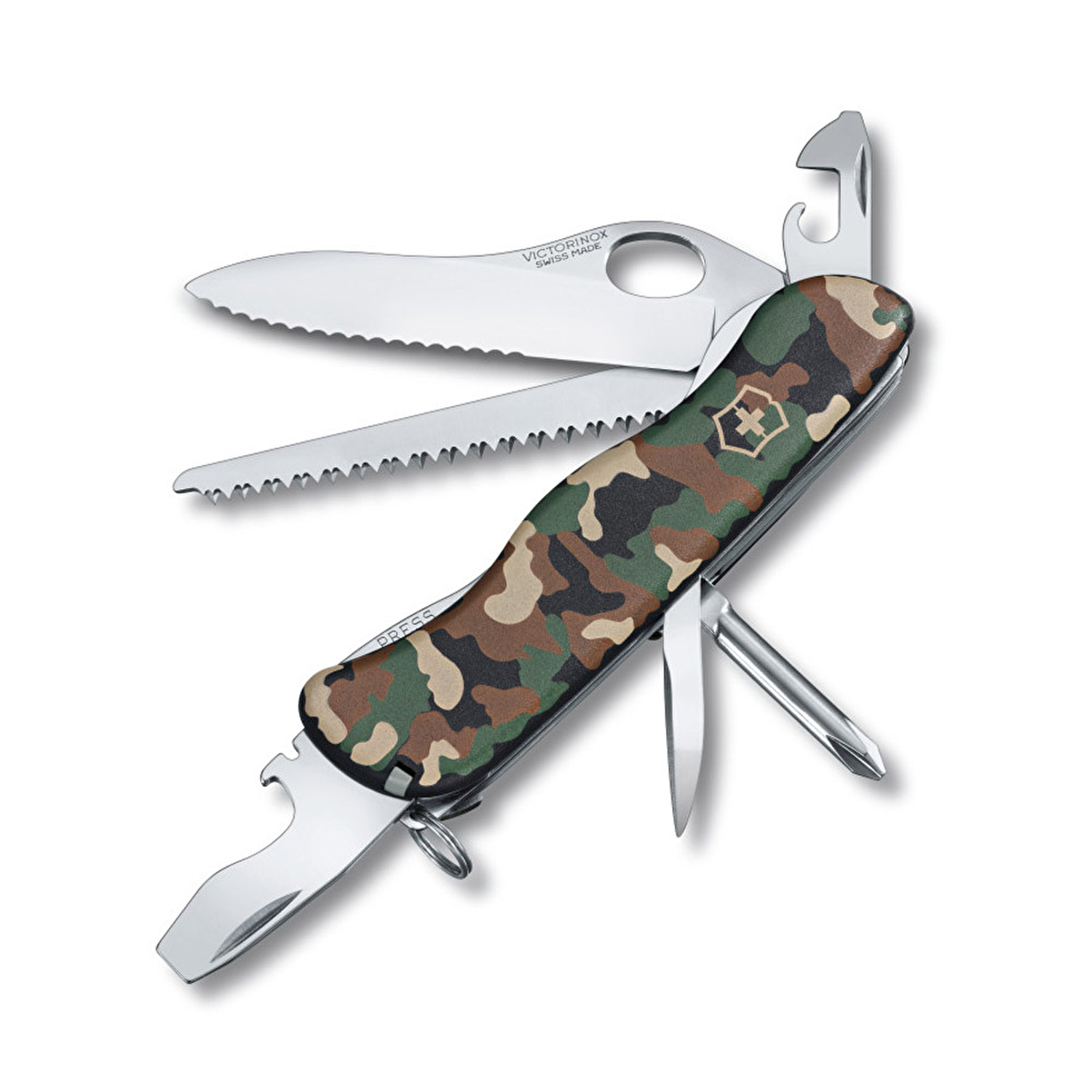 Trailmaster 111 mm Çakı Kamuflaj Desenli