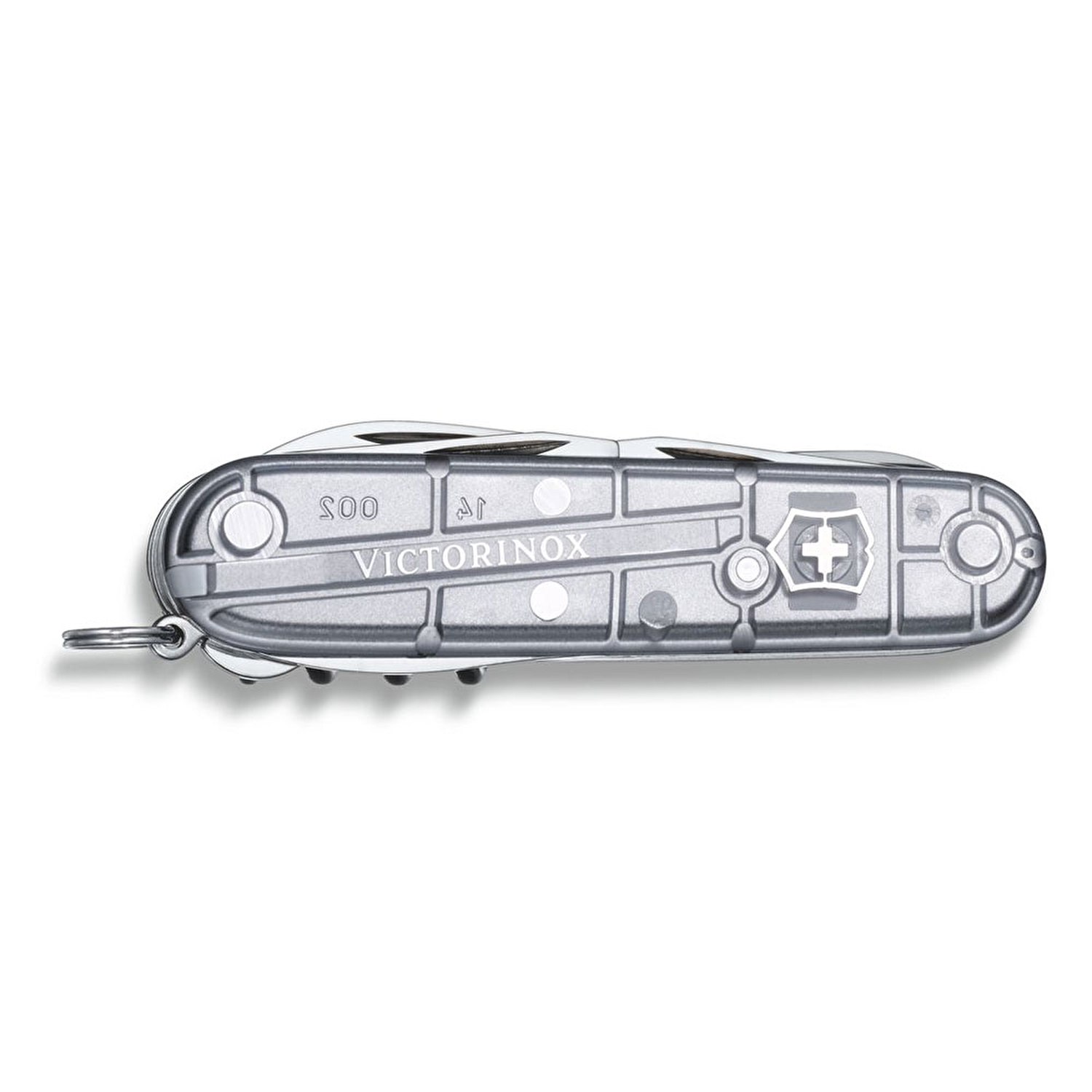 Victorinox Climber Silvertech Şeffaf Gümüş Çakı