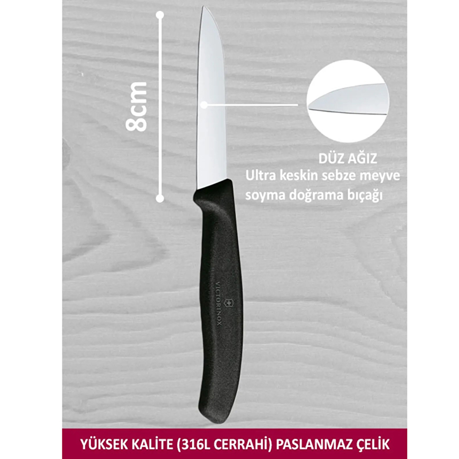 Victorinox Soyma Bıçağı 8 cm