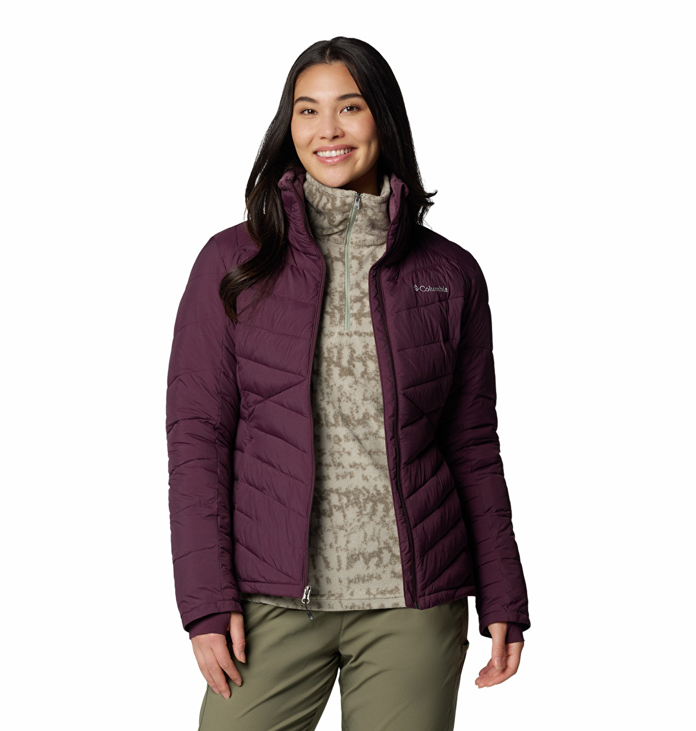 Joy Peak II Tam Fermuarlı Kadın Mont