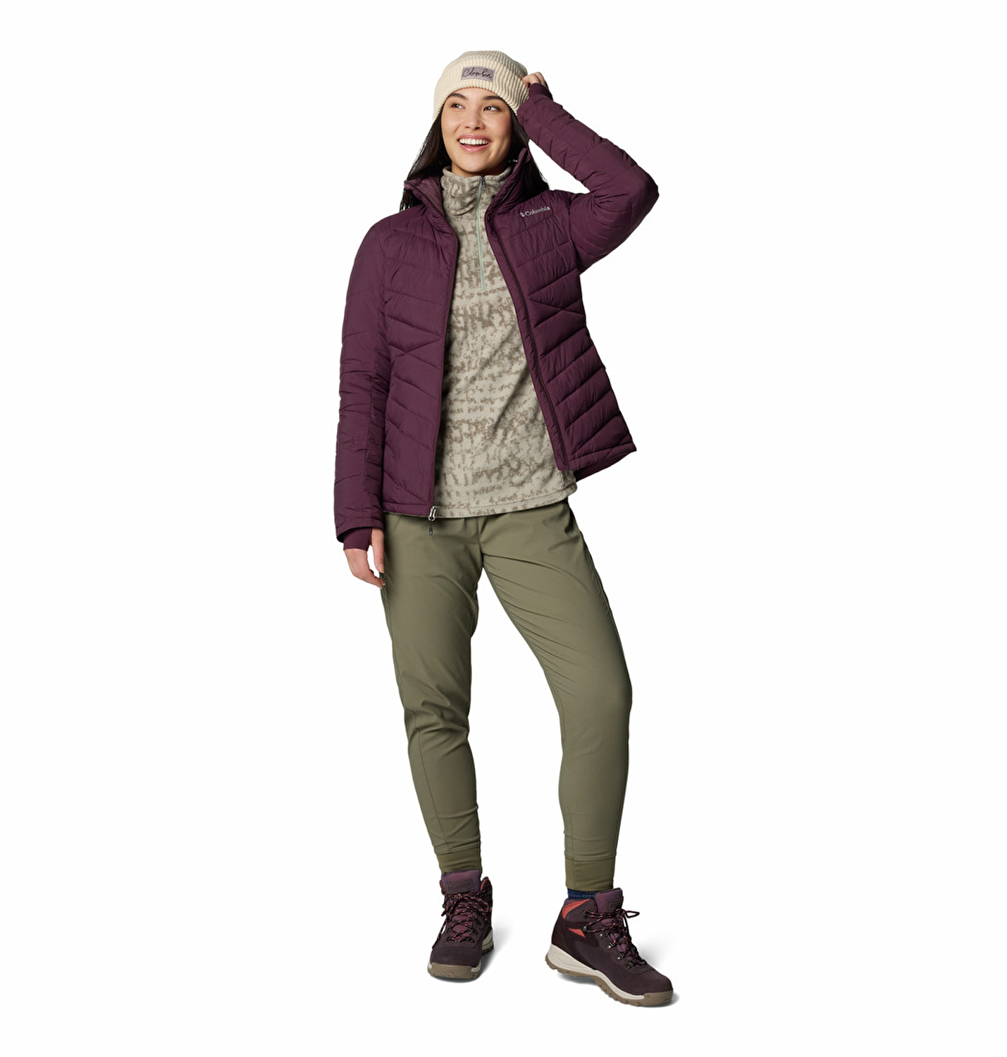 Joy Peak II Tam Fermuarlı Kadın Mont