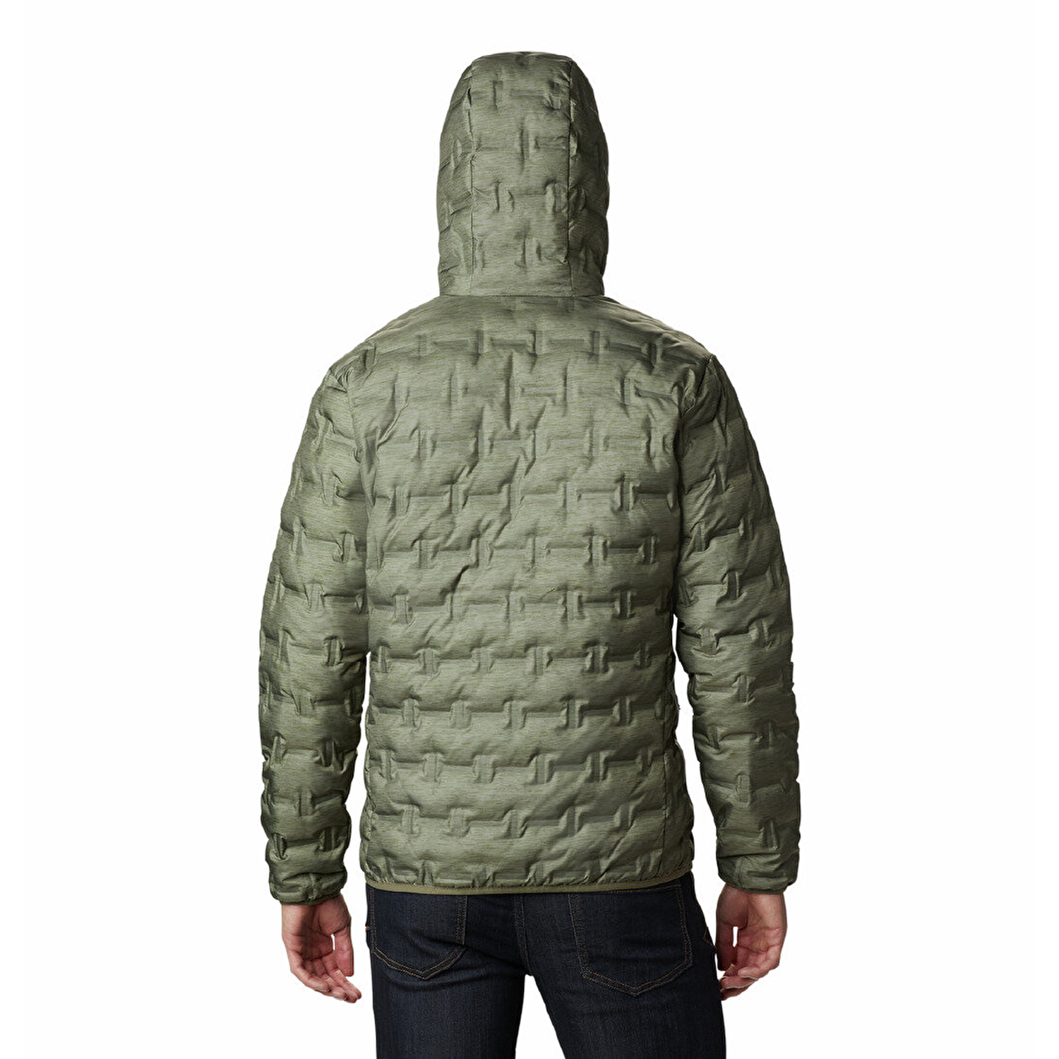 Delta Ridge Down Hooded Erkek Kaz Tüyü Mont