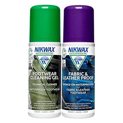 Nikwax Twin 125 ml Kumaş ve Ayakkabı Temizlik Jeli