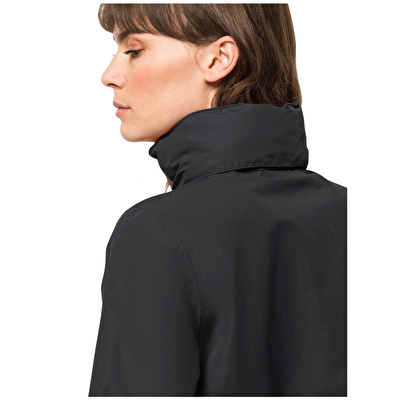 Jack Wolfskin Stormy Point 2L Kadın Yağmurluk
