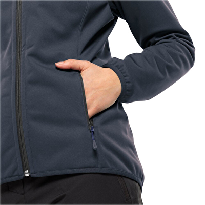 Jack Wolfskin Windhain Hoody Kadın Softshell