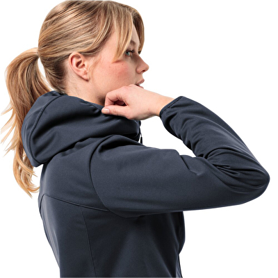 Jack Wolfskin Windhain Hoody Kadın Softshell