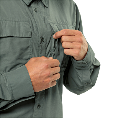Jack Wolfskin Barrier Erkek Uzun Kollu Gömlek