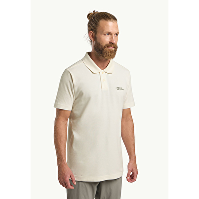Jack Wolfskin Essential Erkek Kısa Kollu Polo T-Shirt