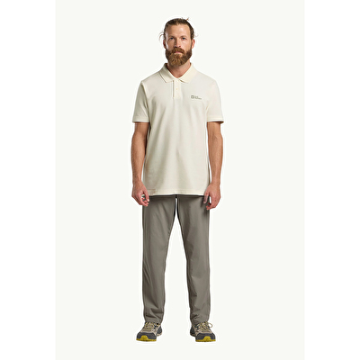 Jack Wolfskin Essential Erkek Kısa Kollu Polo T-Shirt