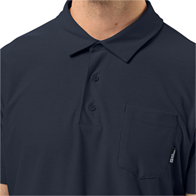 Jack Wolfskin Terral Erkek Kısa Kollu Polo T-Shirt