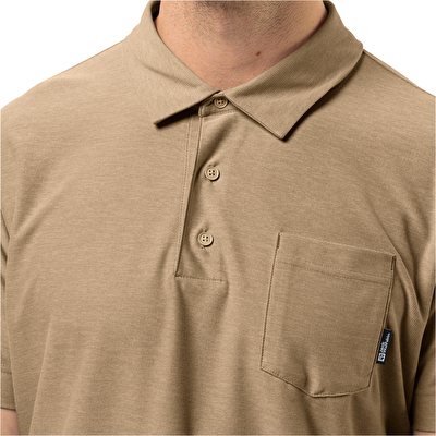 Jack Wolfskin Terral Erkek Kısa Kollu Polo T-Shirt
