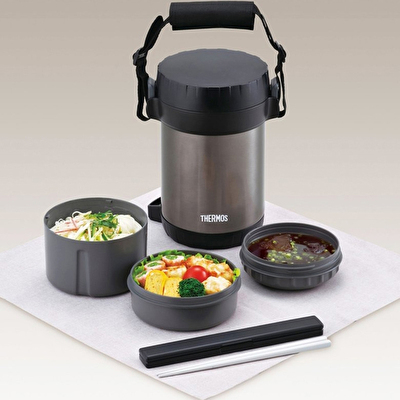 Thermos 1.3L 3 Bölmeli Yemek Termosu