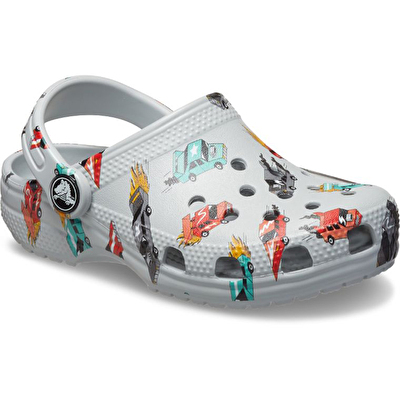 Crocs Classic Race Cars Graphic Çocuk Terlik