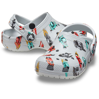 Crocs Classic Race Cars Graphic Çocuk Terlik