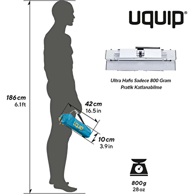 Uquip Handy Ultralight Kamp Masası