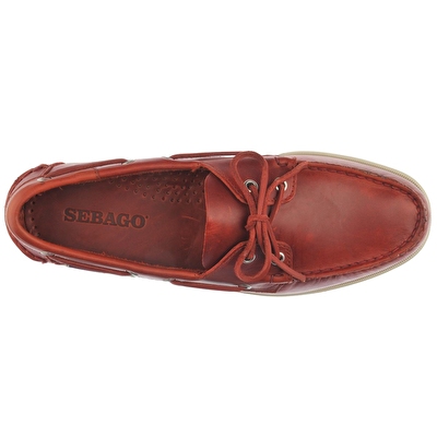 Sebago Docksides Portland Waxed Erkek Deri Ayakkabı