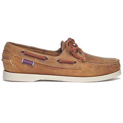 Sebago Docksides Portland Crazy Horse Kadın Deri Ayakkabı