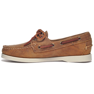 Sebago Docksides Portland Crazy Horse Kadın Deri Ayakkabı