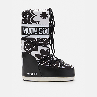 Moon Boot Icon Flower Kadın Uzun Bot