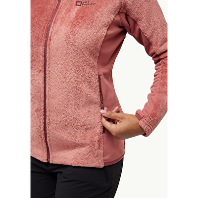 Jack Wolfskin Rotwand Hooded Kadın Polar Üst