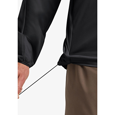Jack Wolfskin Erkek Siyah Jack Wolfskin Prelight Stride Ceket