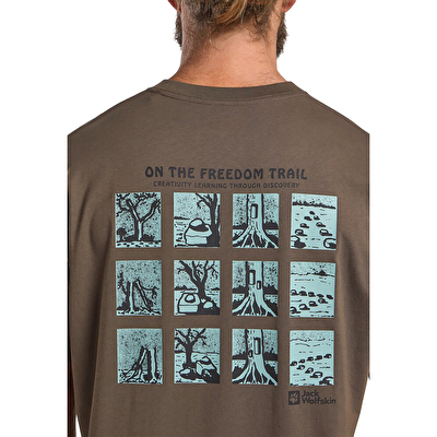 Jack Wolfskin Trailblazer Erkek Kısa Kollu T-Shirt