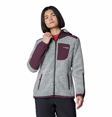 Arctic Crest Sherpa Tam Fermuarlı Kadın Polar Üst